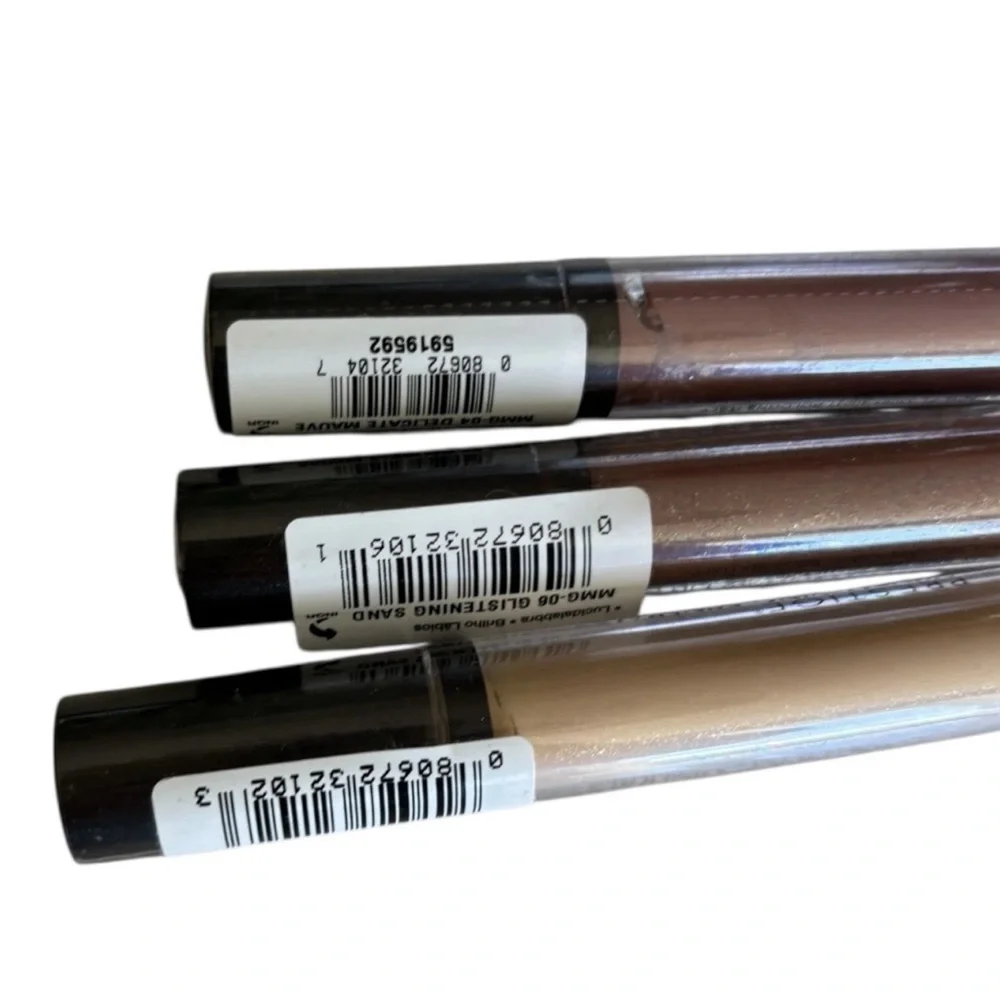 (3) Prestige Skin Loving Minerals Moisturizer Lip Gloss Mauve, Peach, Sand